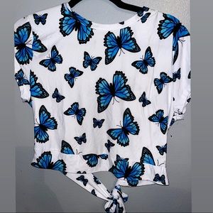 Butterflies shirt
